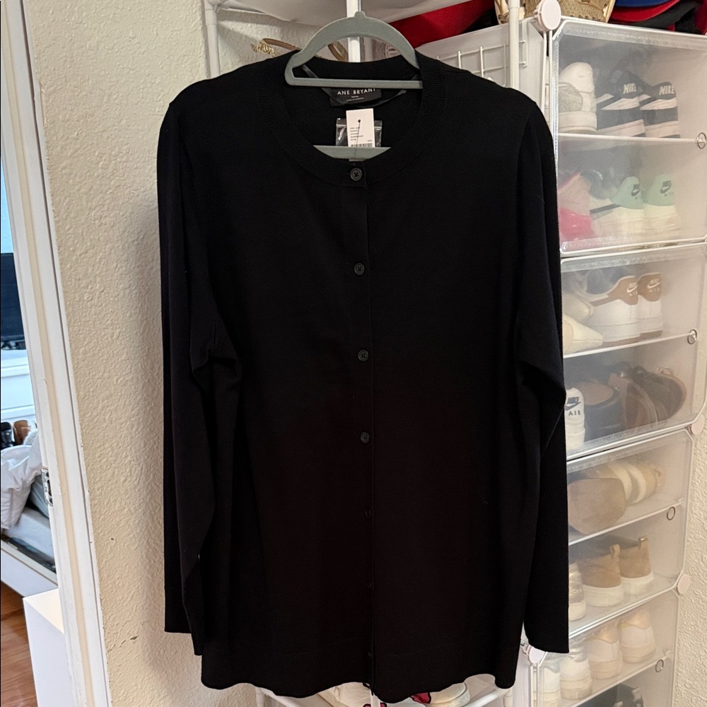 Lane Bryant  Elegant Black cardigan Sweater